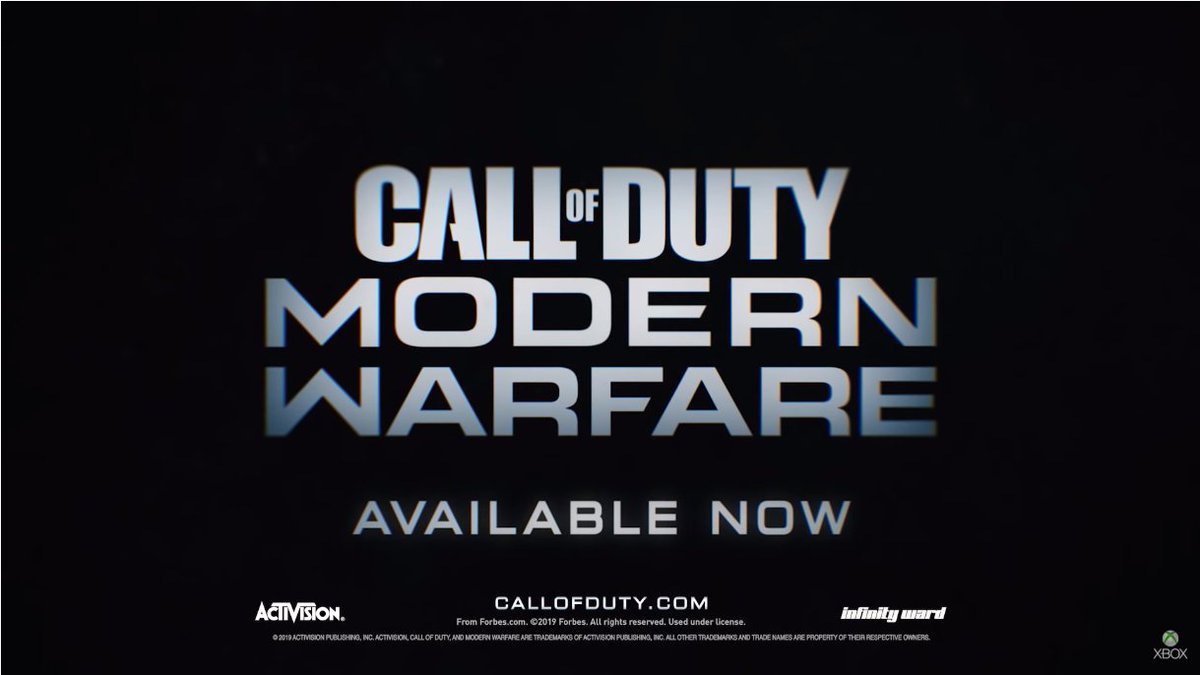 Prepare to go dark! Congratulations to all I7 talents  
involved in the making of this project: Brian Bloom, 
<a href="/AbtahiOmid/">Omid Abtahi</a> <a href="/JasonBarry_/">Jason Barry</a> John Bentley @a55afcohen and Roman Varshavsky. Check out <a href="/CallofDuty/">Call of Duty</a>
®: Modern Warfare® on PlayStation®4 system, Xbox One, and PC TODAY!