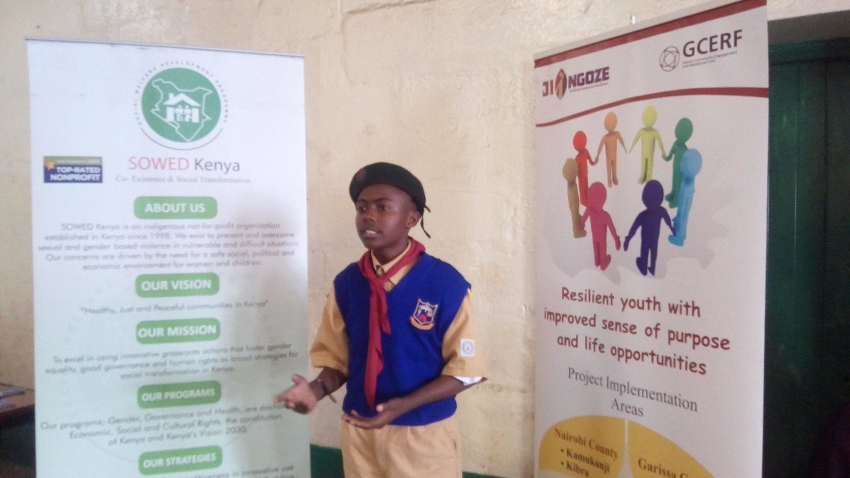 SOWEDKe's tweet photo. #PreventiveCommunication strategies against #violent #extremism
Enabling voices of youth in marginalised informal settlements to be heard is an empowerment factor in self advocacy &amp; personal #resilience.
@GlobalCtr @theGCERF @CorStoneOrg @UN_CTED @IChooseLife_ICL @NairobiJiji https://t.co/DRXZX8hQtD