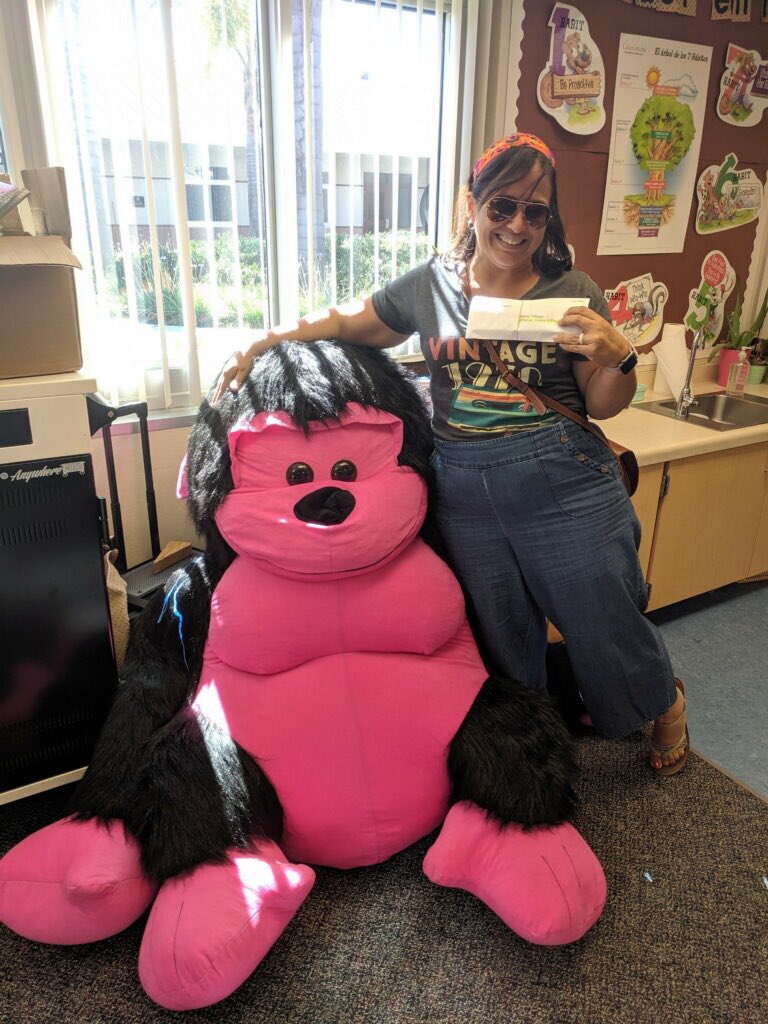 Great job ⁦<a href="/FHOelementary/">Foothill  Elementary</a>⁩ Foothill Oak Elementary for your hard work in doubling your membership!! Membership Manny is a great addition to the PTA Team! #pta4kids