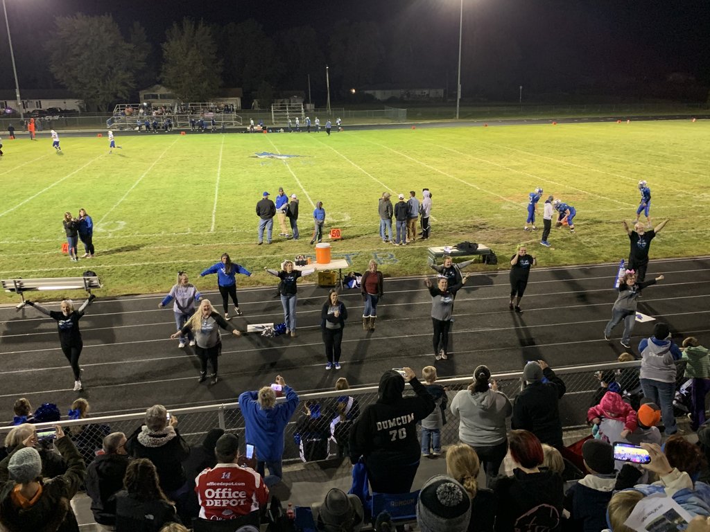 Our cheer team is joined tonight by some former cheerleaders!