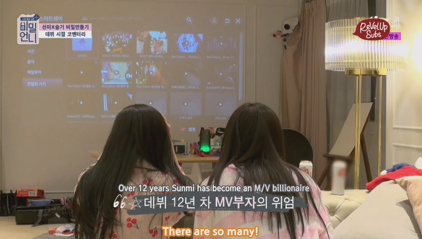 They really didn't want to watch their old videos. Especially Sunmi who was an actual baby in some of them.