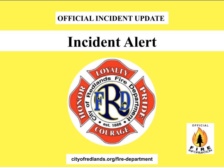 Redlands Fire Dept. tweet media