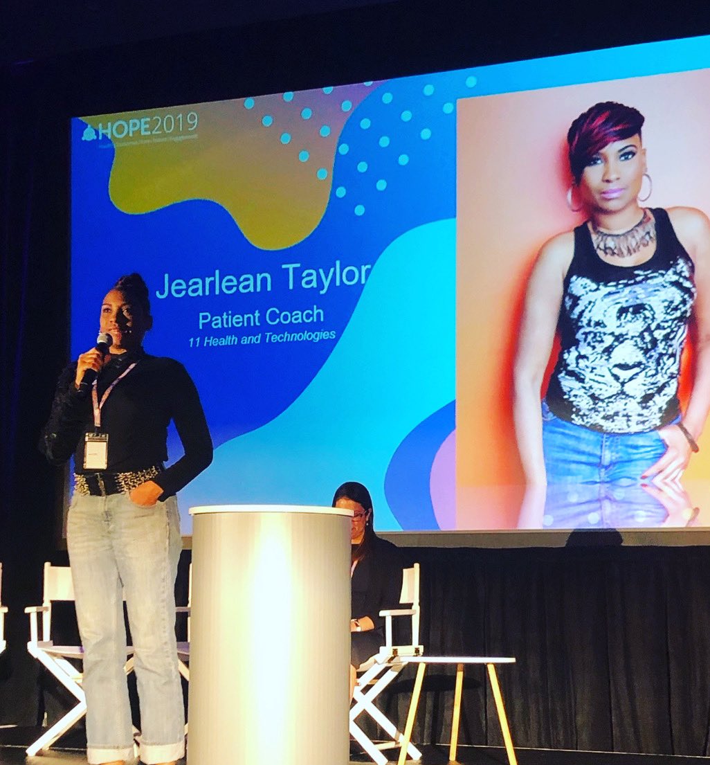 jearleanpgb's tweet image. Sharing to make a difference. HOPE CONFERENCE. Thank you @11healthandtech &amp;amp; @patientcoaches  To know more about my story, google search Jearlean Taylor @@RedTableTalk @OWNTV @tylerperry @BETherTV