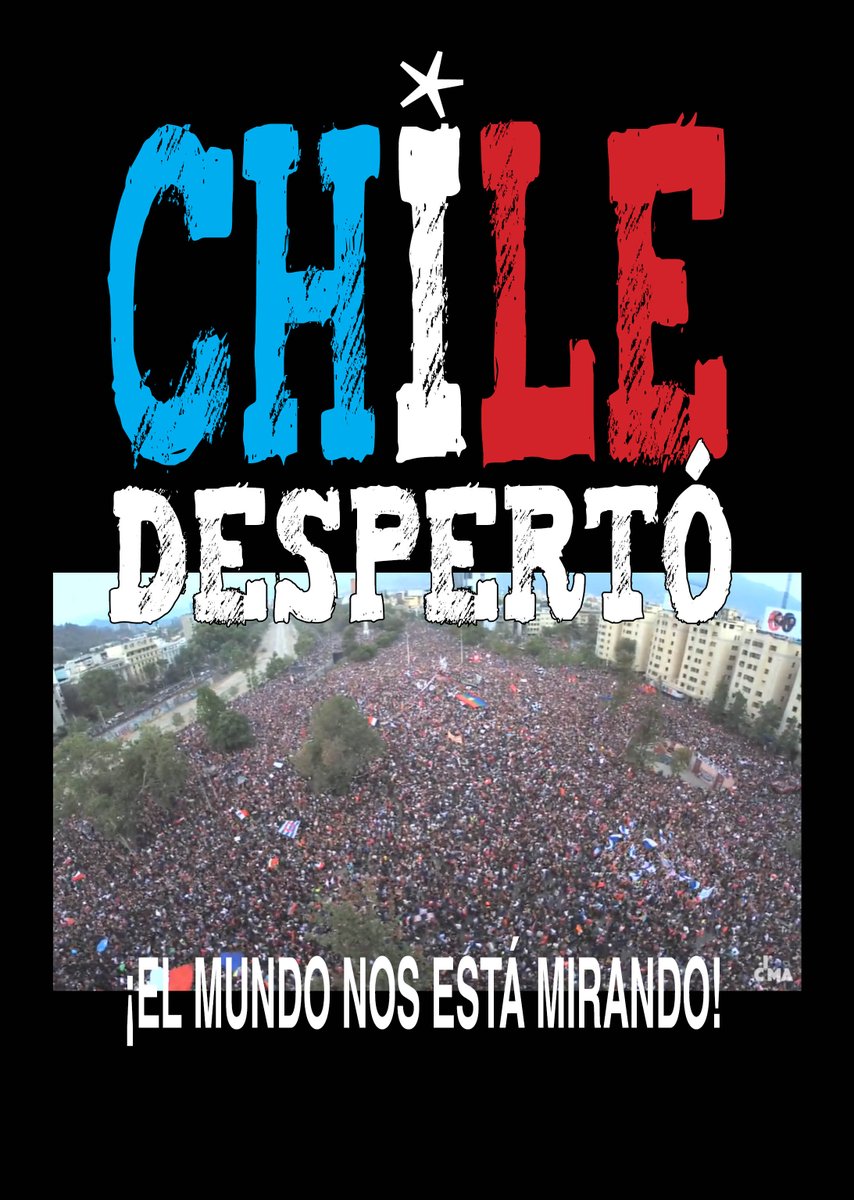 #ChileDesperto 

¡QUE EL MUNDO LO VEA!