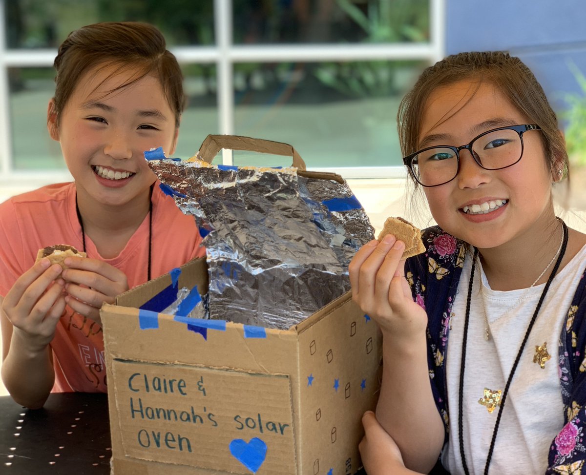 TGR Foundation (@tgrfound) on Twitter photo Through #TGRLearningLab programs students develop skills to solve problems & prepare for modern careers. Claire & Hannah recently developed a solar oven & made s'mores to test it. Thanks to <a href="/BankoftheWest/">Bank of the West</a> for investing in students that will lead our changing world. #ReachMillions Through #TGRLearningLab programs students develop skills to solve problems & prepare for modern careers. Claire & Hannah recently developed a solar oven & made s'mores to test it. Thanks to <a href="/BankoftheWest/">Bank of the West</a> for investing in students that will lead our changing world. #ReachMillions