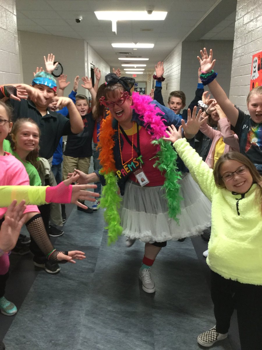 midkiffja's tweet photo. So proud to help celebrate my friend, coworker and Presidential Awards for Excellence in Mathematics &amp; Science Teaching (PAEMST) awardee @Shrivethe5!  I hope you enjoyed your super awesome necklace &amp; trip down the hallway today! #toolegittoquit #dontstopbelieving  #LoveMyWVSchool https://t.co/4BQ3xiHjIo