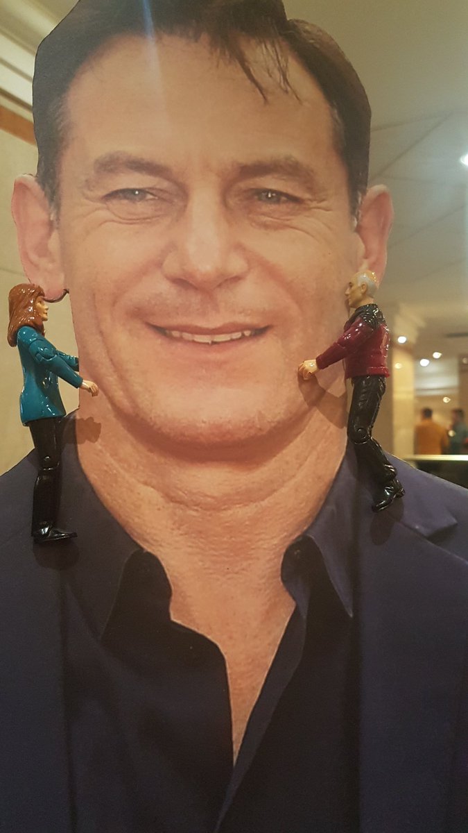 annaonthemoon's tweet photo. #MiniBev and #MiniPicard with #CardboardJason #TeamBasement #STARTREKDST https://t.co/65ro8YWR07