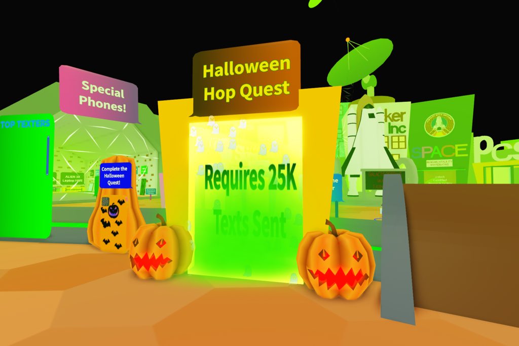 Ricky On Twitter Halloween Has Come To Texting Simulator New Halloween Quest Hop Through And Complete It Spooky Ephone 11 Prize For The Quest Ghostly New Bigger Map - roblox code halloween