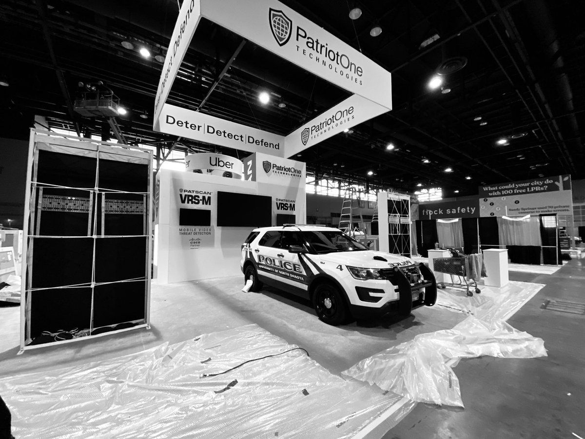 LTWeigel's tweet photo. Excited to be at @TheIACP 2019 in Chicago! #IACP2019 #BestCopsAround #PatriotOneTech https://t.co/rYFLtDaafZ