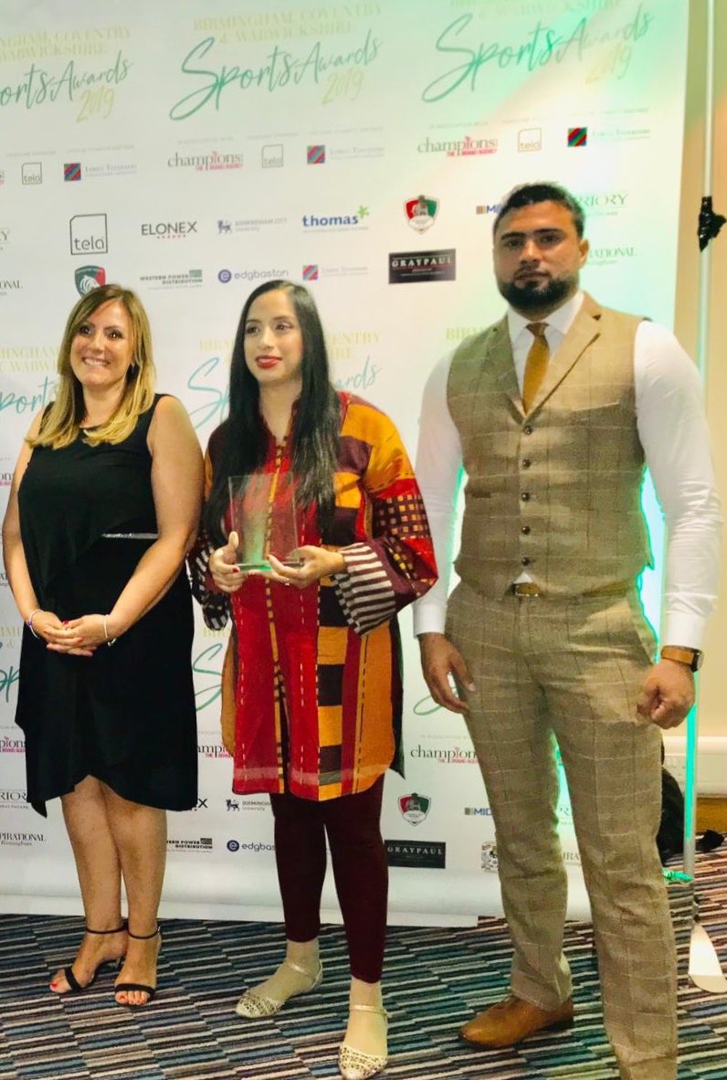 FalmerSalma's tweet photo. Another Achievement Another Award Another Adventure to share with my babies #Allhumdulliah Honoured to be a Finalist at the Birmingham, Coventry & Warwickshire Sports Awards 2019 #BCWSA #ThankYou @BCWSA2019 https://t.co/rsf98yEvdq