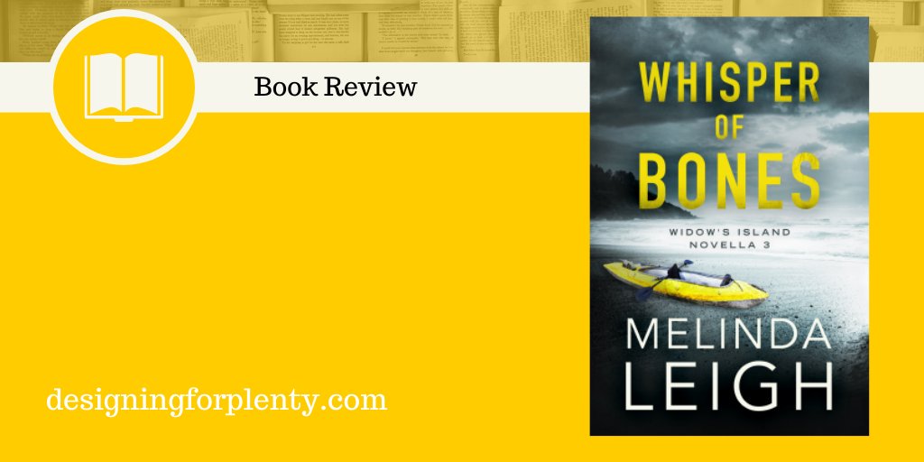 designplenty's tweet photo. https://t.co/KpeD9Pgo0v The newest addition to the Widow's Island series. Book 3 will get all the crew together again to solve this islands newest murder. #designingforplenty #bookreview #WhisperOfBones https://t.co/39AaLFE3P7