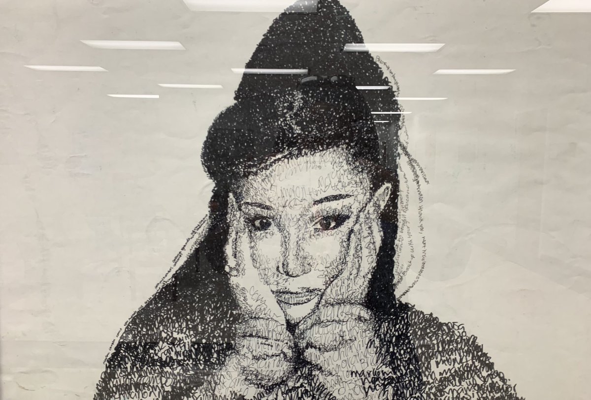 SchoolMinor's tweet photo. I want to congratulate Marlon O. for having work on display is the State Superintendent art show. @JefcoedArts @MinorHighTigers https://t.co/VRBnvOE2DT