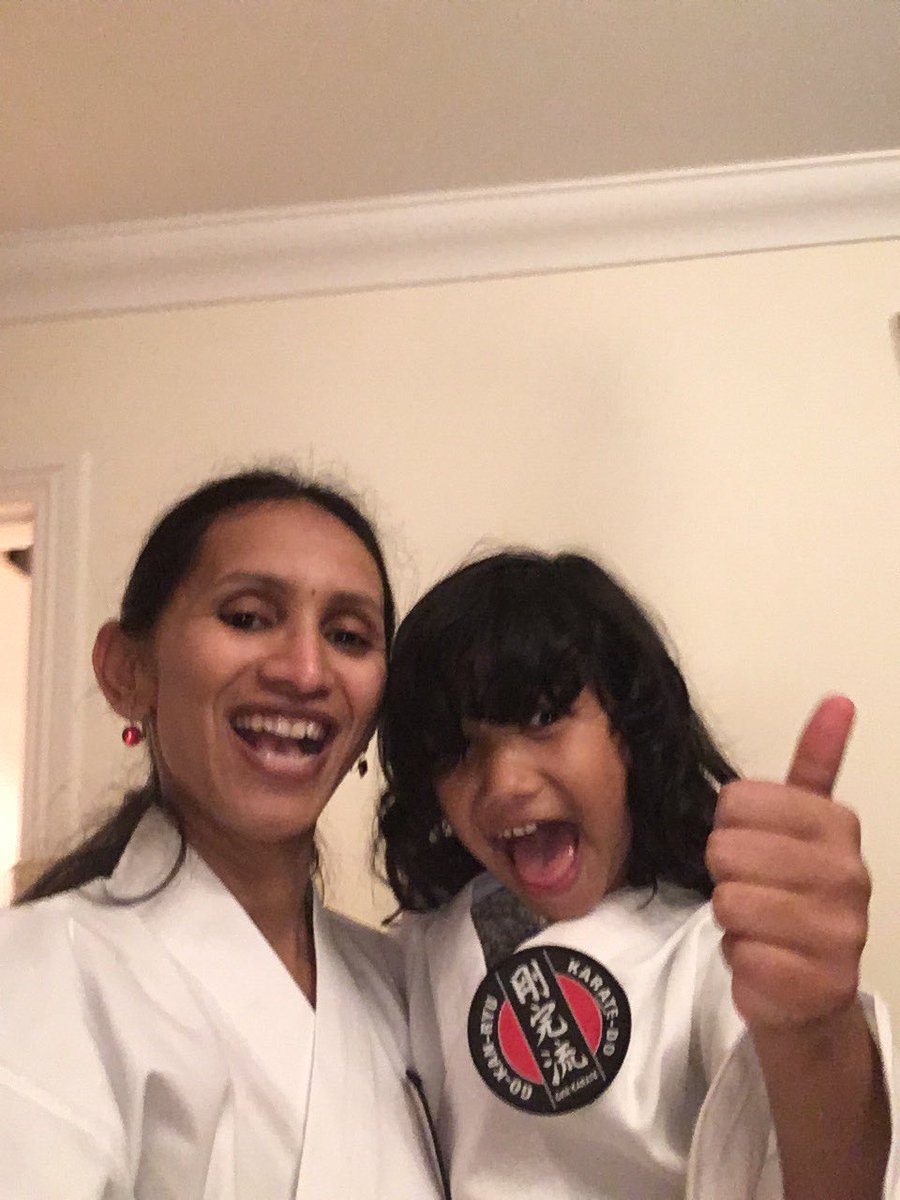 Day 2- Officially started Karate classes!! Never too late (or early) to learn what you want. #10daysofhappiness #lifelonglearning #SelfDefense