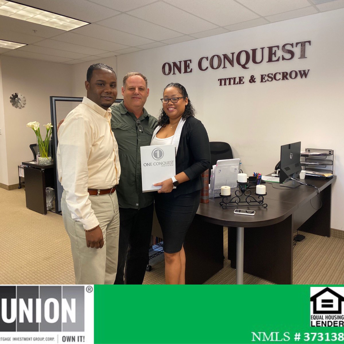 SonyaKulcar's tweet photo. Congratulations Chelsea and Ronnie on your closing! We know you are going to love your new home as much as we loved working with you! 
#umigownit 
#uniongetsitdone 
# #therightmortgageeverytime https://t.co/Heo1CYsDUH