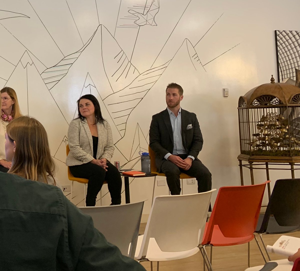 IAarchitects's tweet photo. This Wednesday, IA Senior Designer Misty Bell was a part of a very insightful panel discussion on the topic of "Humanizing the Modern Office" at this year's #dendesignweek
Way to go Misty! https://t.co/hMSPKkQPMJ