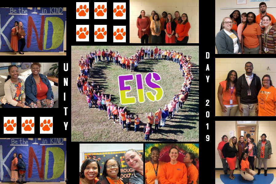 EssexBulldogs's tweet photo. Thanks for sharing the photo, @JenniferRojohn ! Here's a look at our Unity Day in its entirety! #RedRibbonWeek2019 #antibullying #EISExcellence https://t.co/imfU17YfmH
