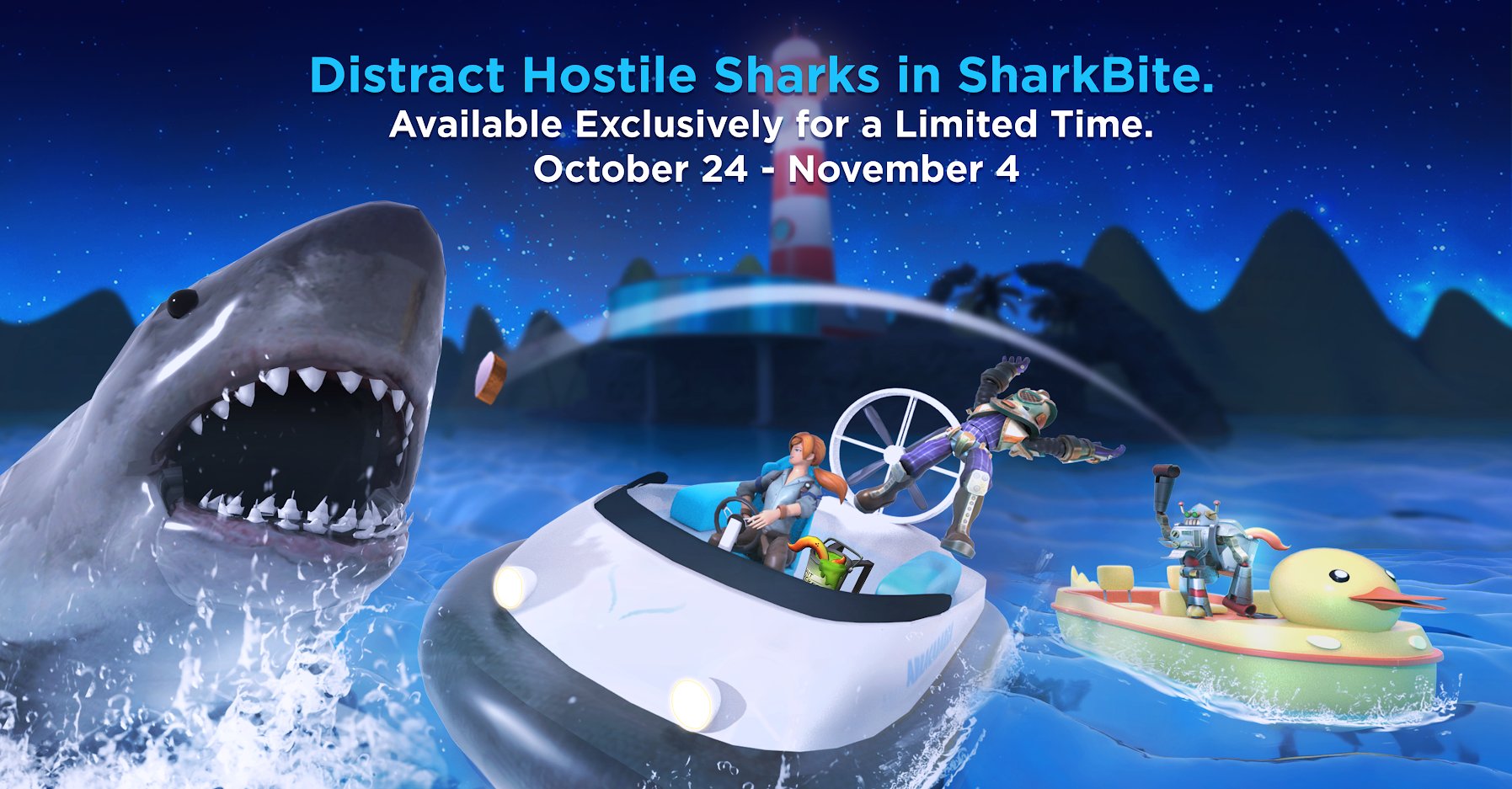 Bloxy News On Twitter Something Smells Fishy Get The Sharkbite Bait Bucket Exclusively On Googleplay Now Through 11 4 And Equip It While Playing Sharkbite To Chum The Waters And Distract Hungry - codes for sharkbite roblox august 2019