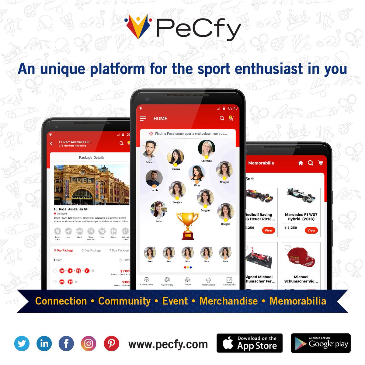PeCfy_'s tweet photo. For the sport enthusiast in you...#sportenthusiasts #sporttech #sportplatform #sporttourism #sportcommunity #uniqueplatform #socialfabric #mysport #everythingaroundmysport #loveforsport #loveyoursport #passionateforasport https://t.co/XZ1NKXUkyk