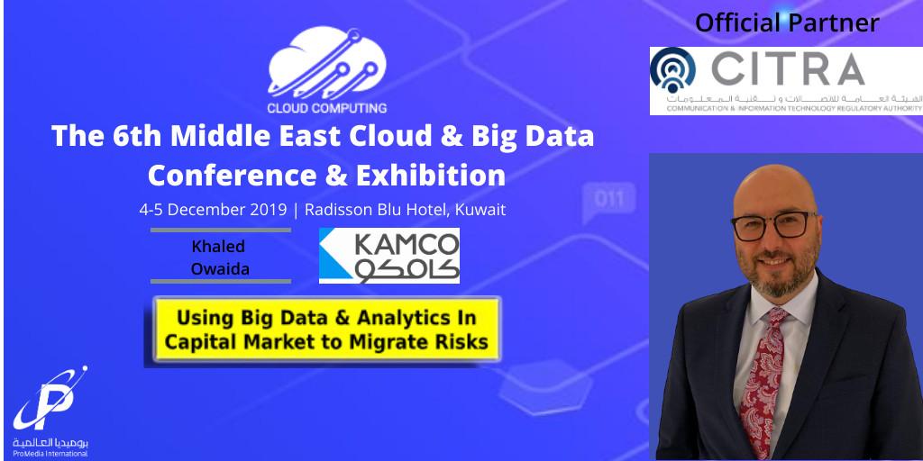 pro_source22's tweet image. Meet Khalid Owaida, Senior VP & IT & Administration in KAMCO Investment Company & know how scope of big data #analytics help capital markets mitigate risks. Details mebigdata.com
#cloudcomputing #Datascience #AI #bigdataanalytics #IoT #5G #cloudsecurity