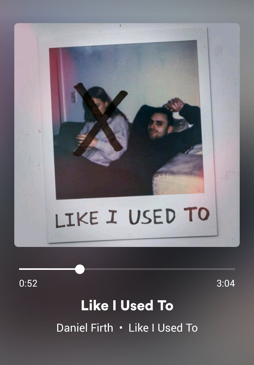 SpinninAlb's tweet photo. 'Like I Used To' by Daniel Firth.
I love this new song / his 1st single. It's been in my head all day.

#LikeIUsedTo #DanielFirth
#NewMusicFriday ▶️🔊🎶 https://t.co/IOiYSa8cBd
