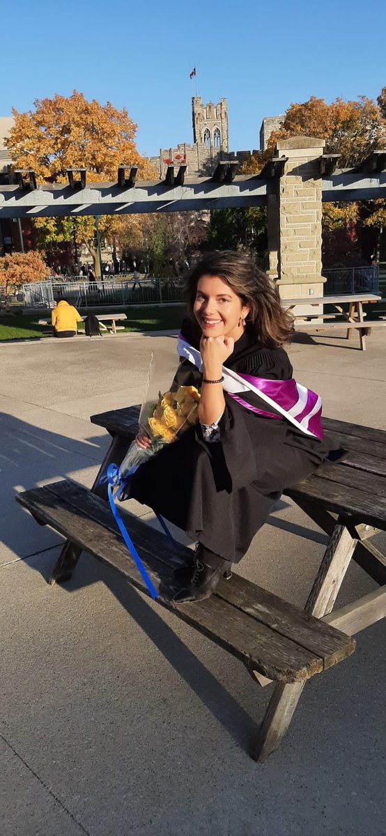 Yesterday I graduated from #WesternUniversity with an MA in #Anthropology #Envirosustainability... proud to be a Western Alumn #purpleandproud officially an #MAsquared bring on the PhD! #MA2019 #PhD2023