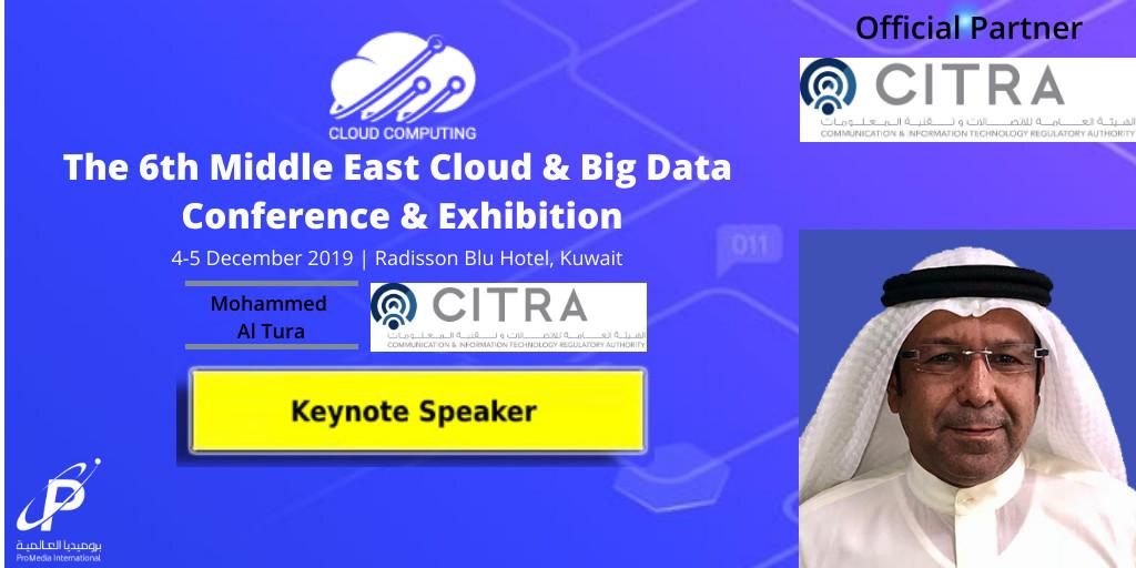 pro_source22's tweet image. The 6th Middle East Cloud & Big Data #Conference & #Exhibition, opportunity to meet & learn from #experts, #analysts, & #innovators on 2 days session of #cloud & #BigData. Meet Mohammed Altura, Chief of Information Technology Sector at CITRA, Details mebigdata.com