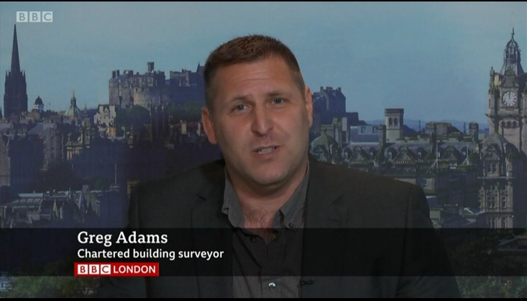 GreigAdams1's tweet photo. It's been an interesting few months swapping my more usual surveying chores to media appearances on BBC Watchdog, Channel 4 Dispatches and now a BBC News interview. @RICSScotland @RICSnews #surveyor https://t.co/uloZRzv9rG