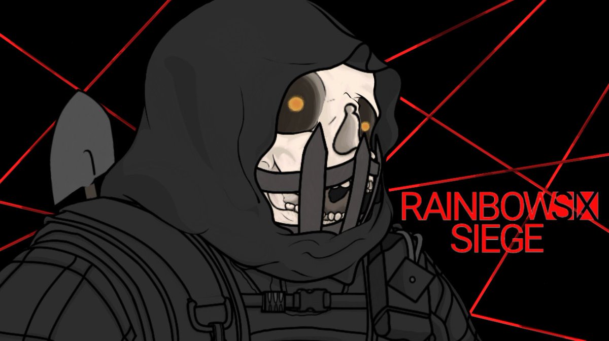 CIC_Brian's tweet photo. Kapkan's my favourite monster to play in the new #Halloween event. #RainbowSixSiege #Rainbow6 #Kapkan #Ubisoft #FanArtFriday @Rainbow6Game @Ubisoft https://t.co/HvY9vBfWGX