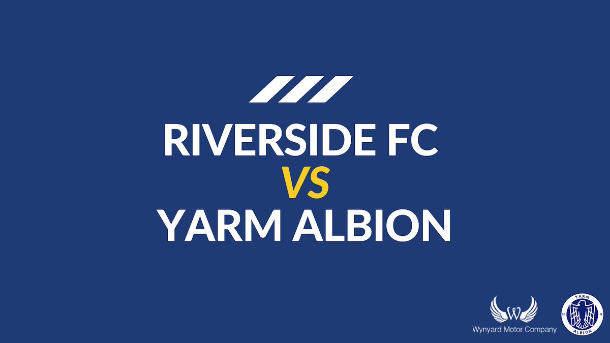 ☔️| Soggy Sunday expected this week as we take on Riverside 

🆚| Riverside FC
🏟| Grangefield Park
📆| Sunday - 10:30 Kick Off

This weeks fixture is sponsored by our friends at Wynyard Motors (Charles Corden) 🚘 

#WeAreAlbion 🦍🔵