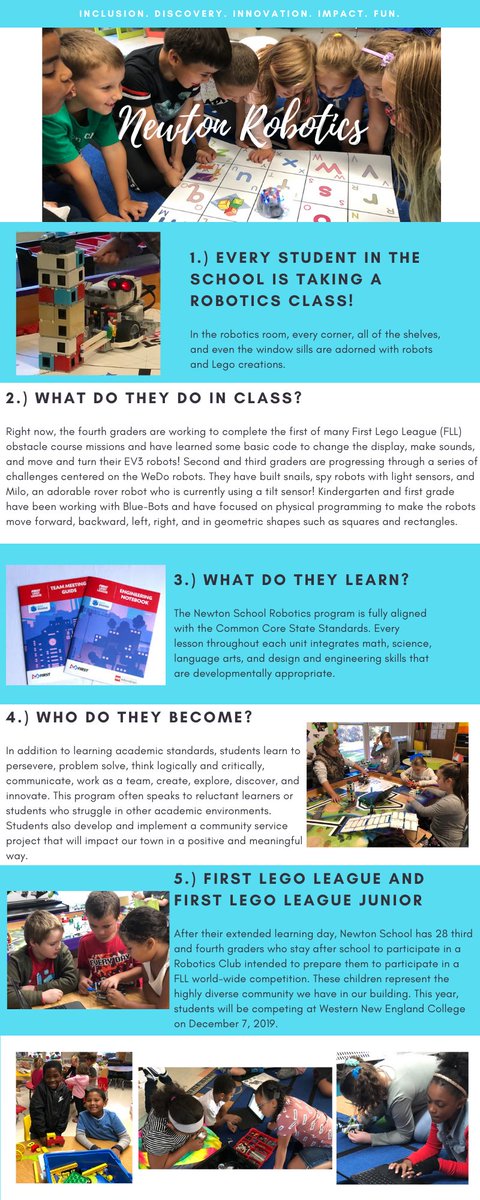 RachelEvolving's tweet photo. Proud to announce the latest happenings in Newton Robotics! And, we are launching the GMS/Newton after school clubs! Nearly 50 amazing kids will be joining us weekly to continue learning post the school day! These kids are so awesome! #bestjobever @Super_GPS @NewtonSchool2 https://t.co/oWsYlg2613