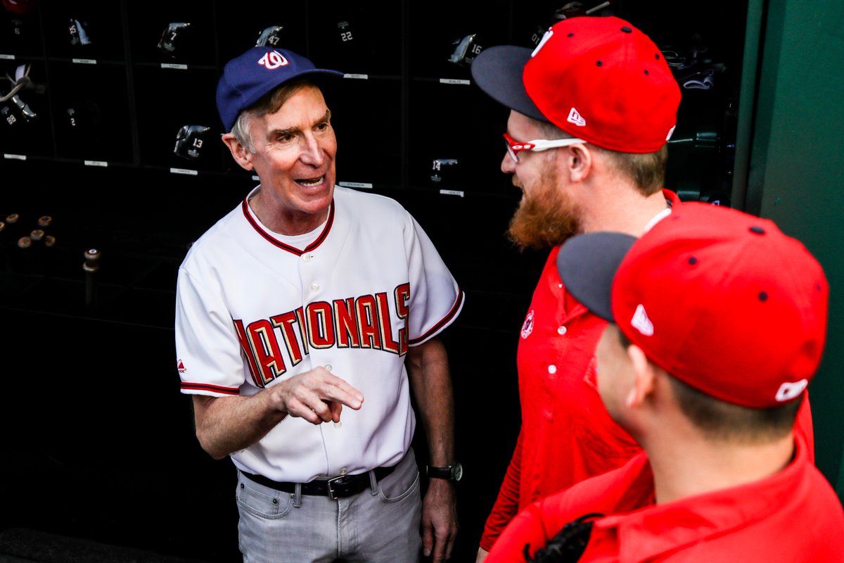 Cut4's tweet photo. Bill Nye, the @Nationals guy. https://t.co/LzNJKgIP6L