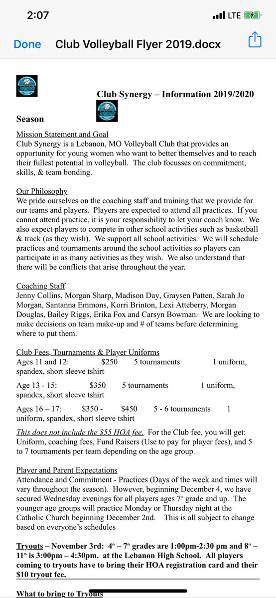 LadyJacketVball's tweet image. Club Synergy Volleyball tryouts are on Sunday, Nov. 3rd at LHS.  Please email Stacey Pearcy or Jenny Collins with any questions.