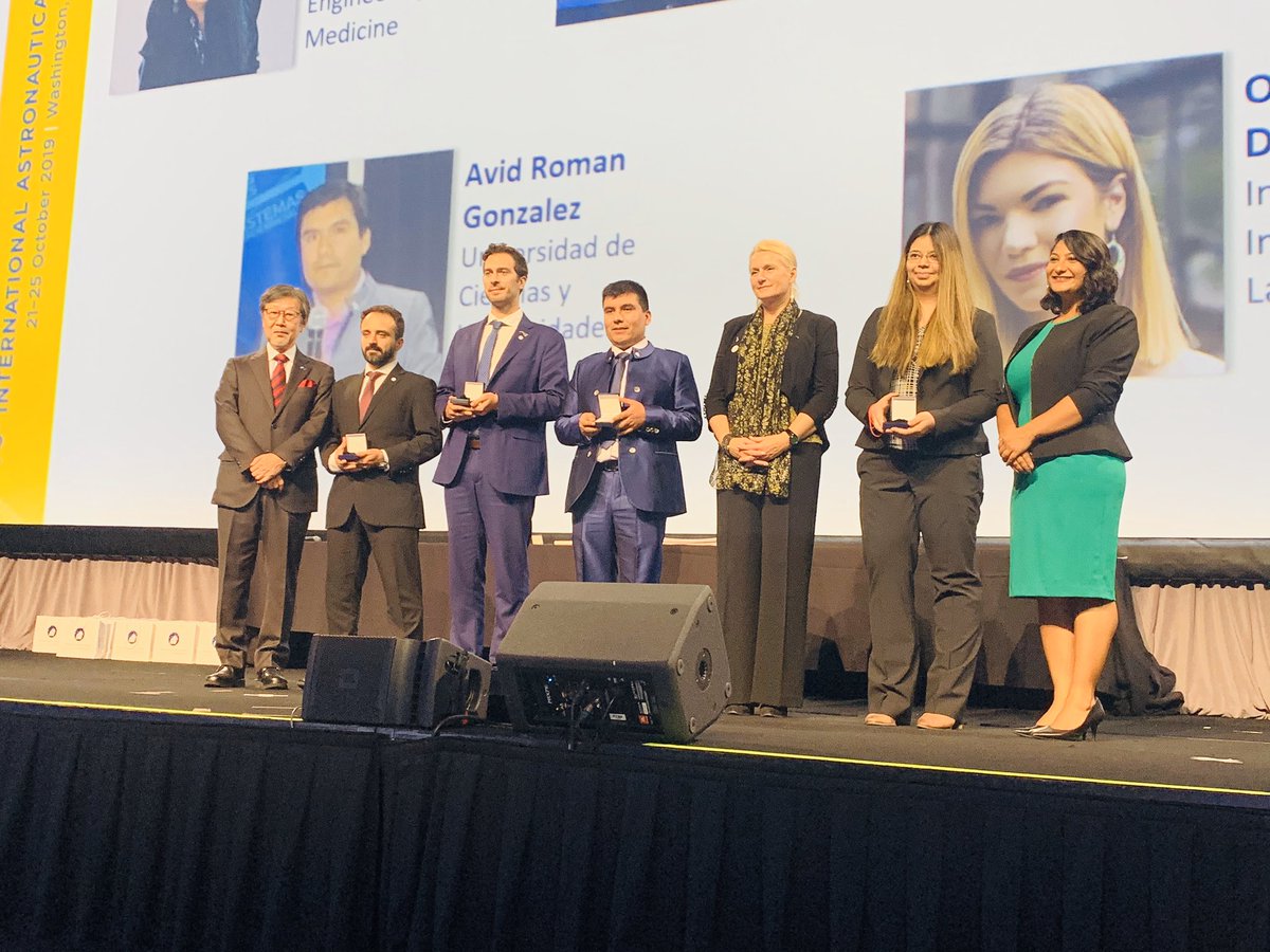 Congratulations to all the <a href="/iafastro/">IAF</a> 2019 Young Space Leaders and Emerging Space Leaders ! We are so proud to see so many SGAC members recognised this year! We are the #SpaceGen 🚀👏🏻