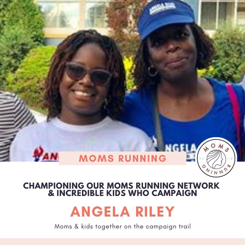 CouncilARiley's tweet photo. I’m running for city council to ensure all voices in Binghamton are heard! My daughter and I knocked on doors and will continue reaching out to our neighbors to let you know that I'm in this for my family and yours! 
Thank you @moms_running!
#Voteformymom #MomsRunningNetwork https://t.co/YmqkjZSXiZ