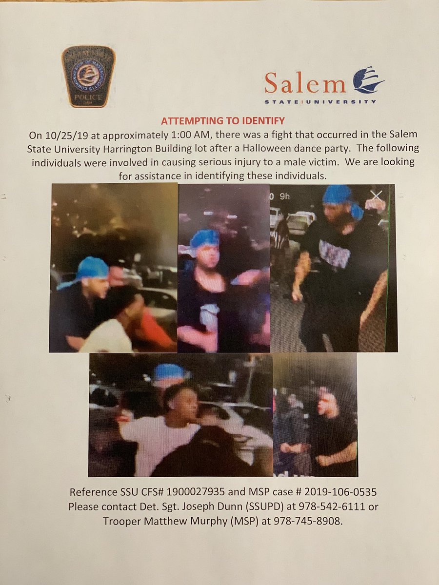 Salem State Police tweet media