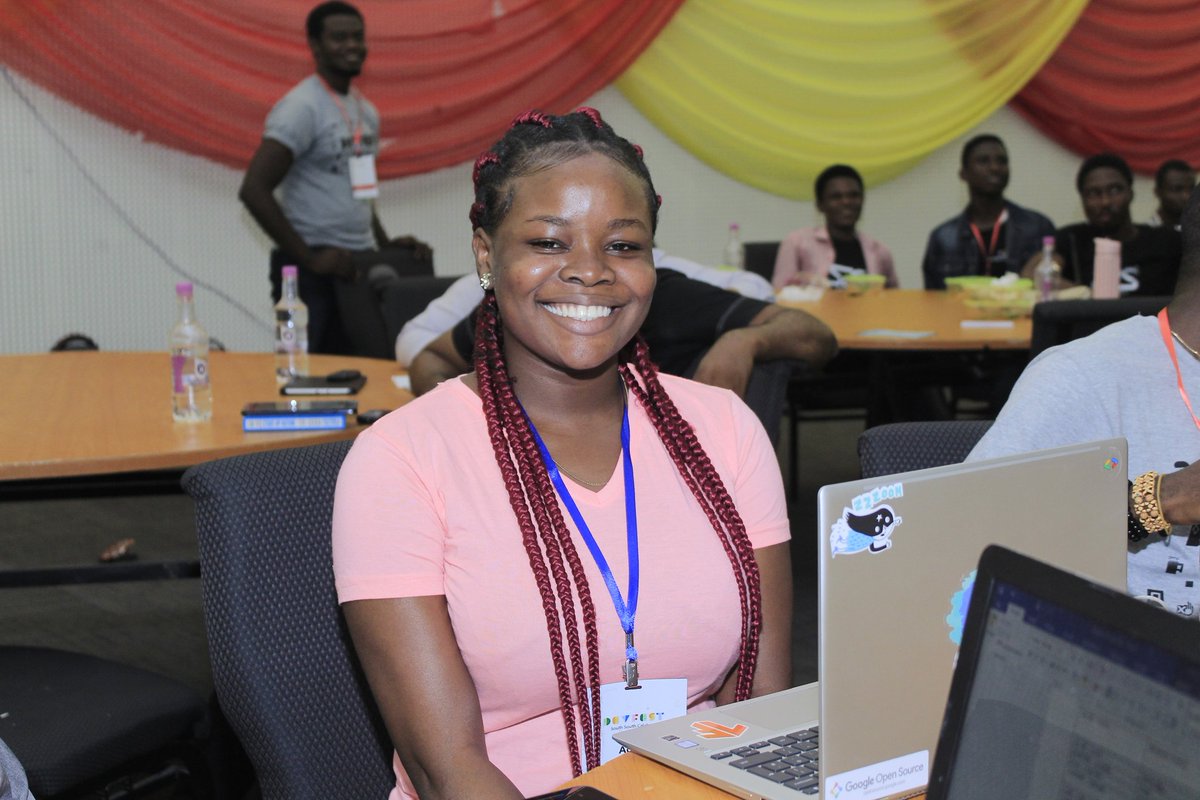 Godilite's tweet photo. @Kolokodess, gave a great insight on DevFest! Thanks for coming through to #devfestss #DevFest19 #DevFestSSCalabar https://t.co/IDqy9zLZ2t