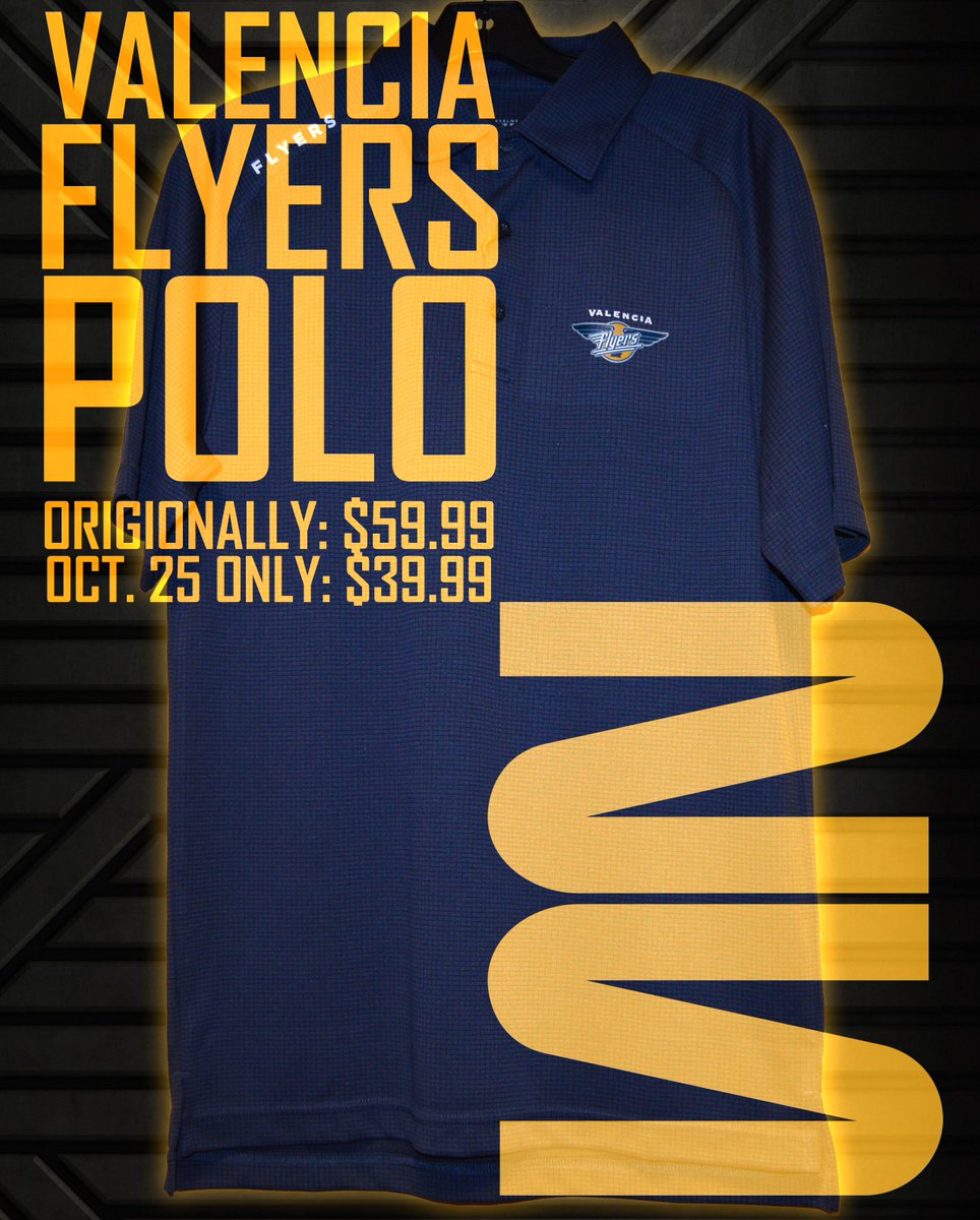 Tonight's discounted item is this sporty Flyers Polo! $20 off!!!