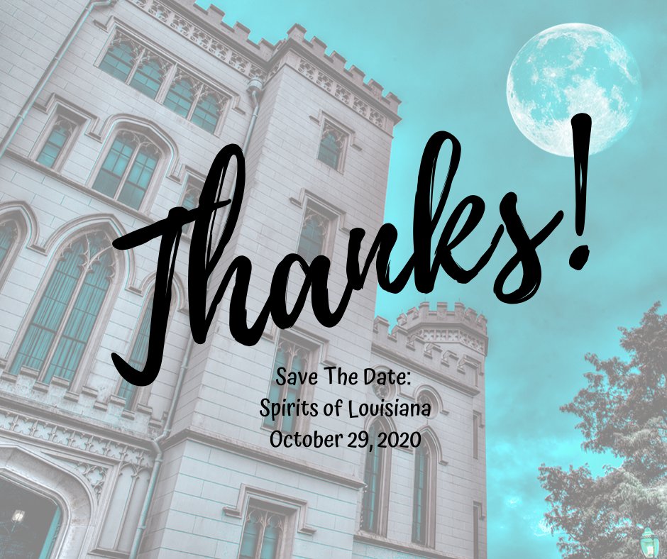 Thanks to all of our sponsors, vendors, volunteers and guests for making Spirits of Louisiana such a success! We hope you had as much fun as we did.

Be sure to tag us in all your photos!