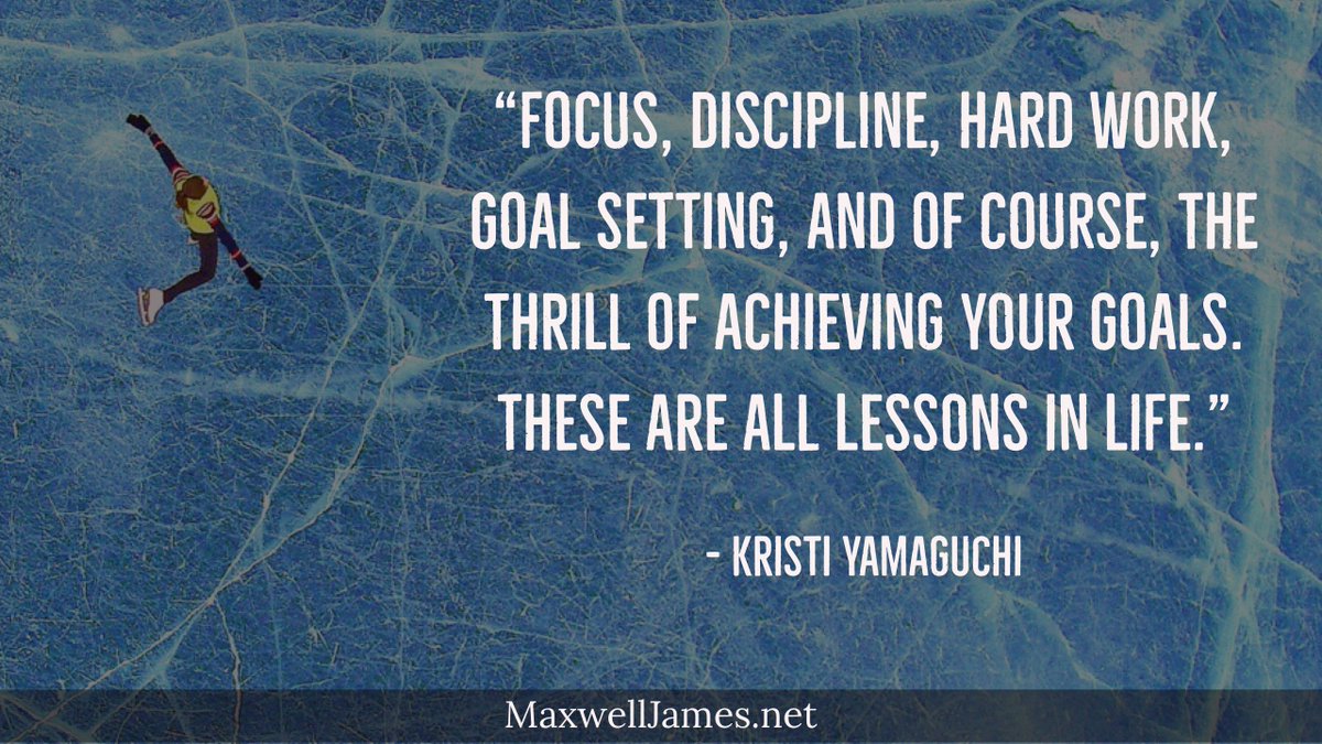 MJASpeakers's tweet photo. "Focus, discipline, hard work, goal setting, and of corse, the thrill of achieving your goals. These are all lessons in life."
- Kristi Yamaguchi
Learn more about our agency at: https://t.co/rTtDHgxBeH
#EventProfs #CorpEvents #InspirationalQuotes #BusinessEvents #MeetingPlanner https://t.co/td1grczi19