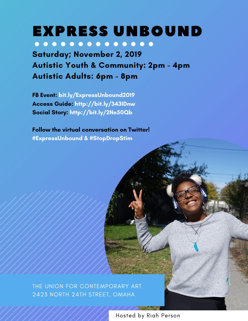lilririah's tweet photo. #ExpressUnbound Is Happening Soon 😄

#Omaha #OmahaEvents #StopDropStim https://t.co/tHnoPwUSDN