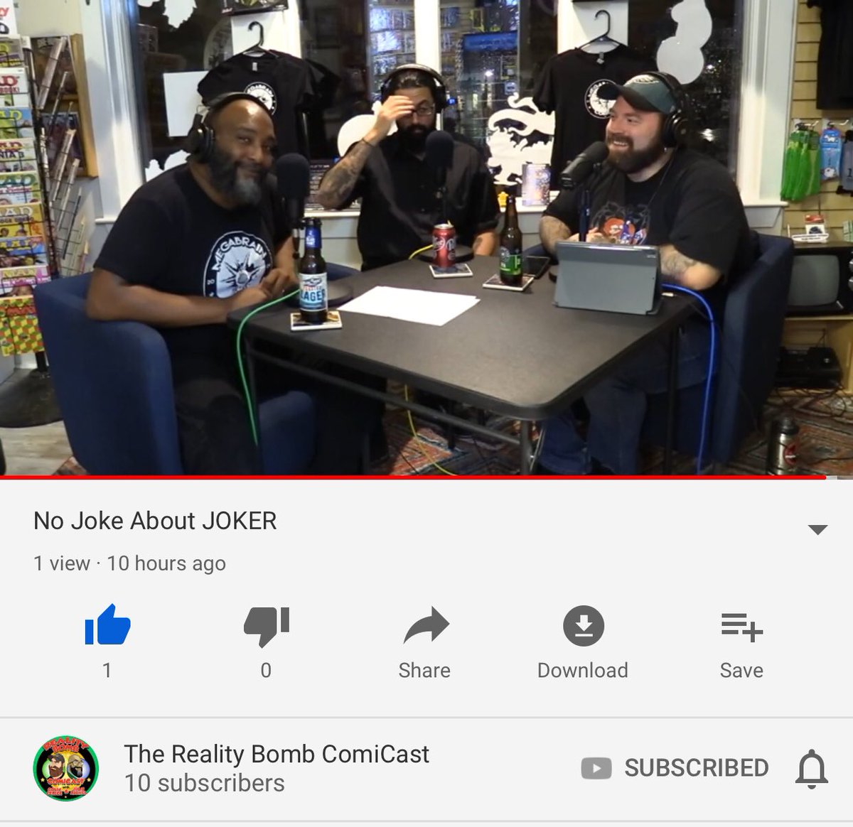 RBComiCast's tweet photo. NEW EPISODE for your 👀 &amp; 👂🏻! Talkin’ ‘bout JOKER! Check it out and don’t forget to Like, Comment &amp; Subscribe!! #dc #dccomics #comics #joker #clownprinceofcrime #batman #movies #podcast #podcaster #podlife #podcastalley #realitybombcomicast #staystrongandnerdon
🤡🤡🤡🤡🤡🤡🤡🤡 https://t.co/J8AKA7fEuj