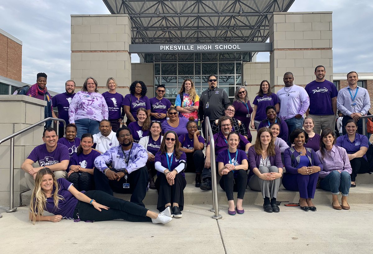 PikesvilleHS's tweet photo. Happy Purple Friday from PHS! 💜 #kindnessmatters #Bmorekind https://t.co/CFNiB39T4Z