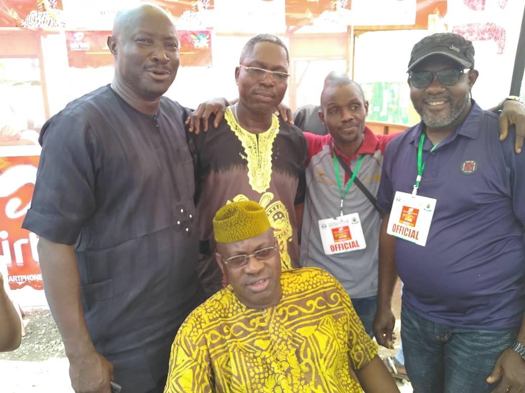 ondoculture's tweet photo. The Honourable Commissioner for Culture and Tourism, YEMI OLOWOLABI also breezed into Benin to witness NAFEST 2019.. 'twas fun all the way..... https://t.co/jyHUnHkHKc https://t.co/QYFDyRgwva