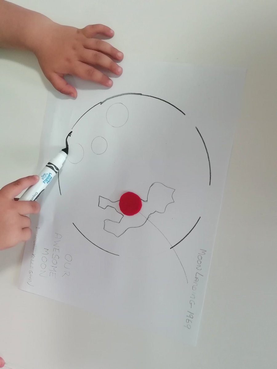skysketcher's tweet photo. I had the privilege of delivering 2 short workshops for small children. One about our moon & the moon landing for 2 & 3 yr olds. 2nd was a modified version of Deadly Moons (Just Io) for 4 & 5 yr olds. 80 children took part. #DeadlyMoons in #California #Montessori #education https://t.co/rx1aQS2WhD