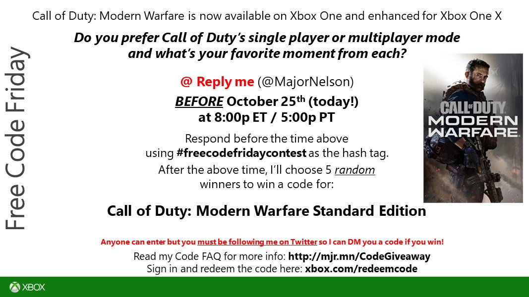 Call of Duty: Modern Warfare Digital Standard Edition Xbox One