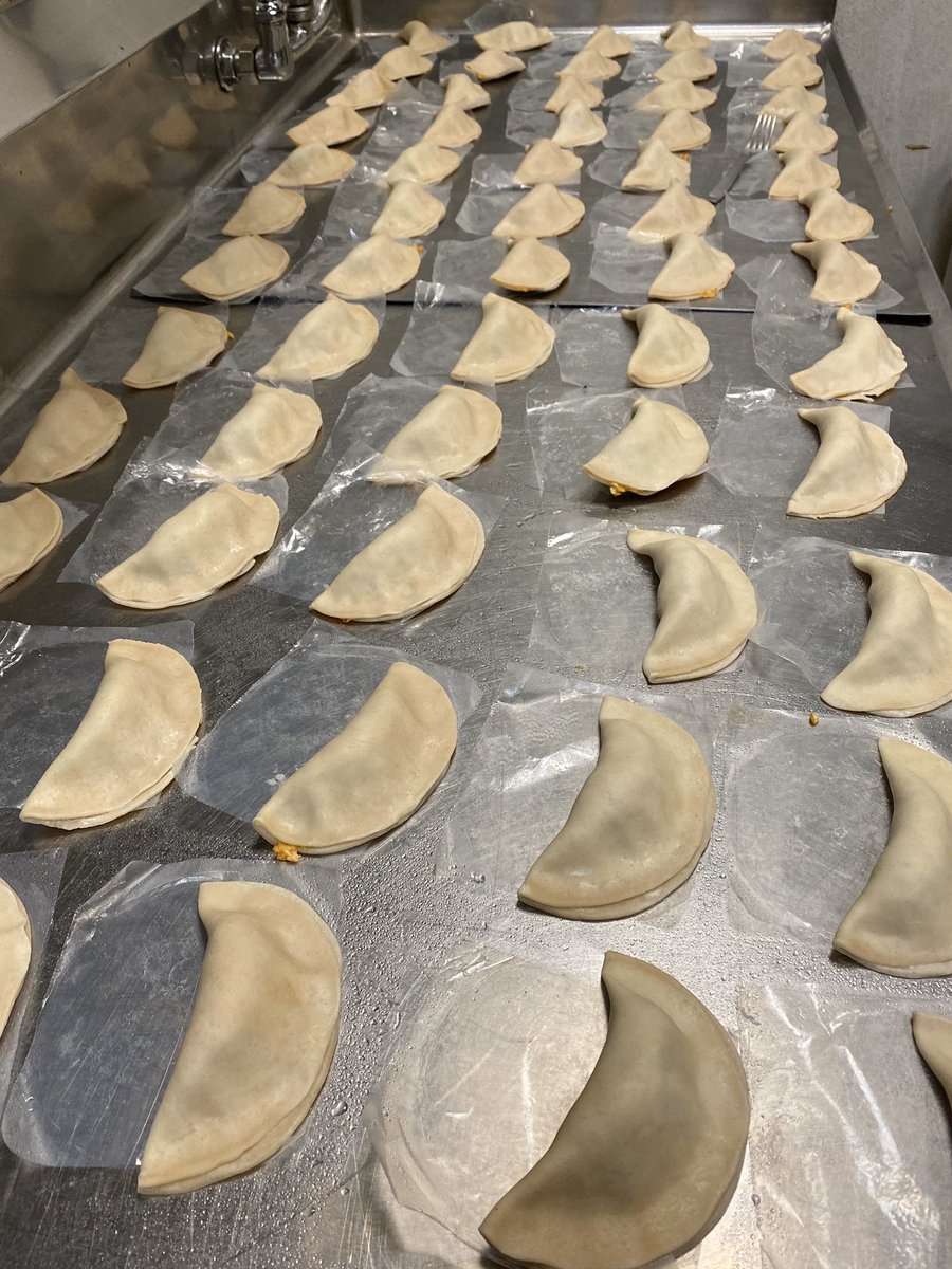 #empanada production earlier today !! #TeamLT #forevermenuitem