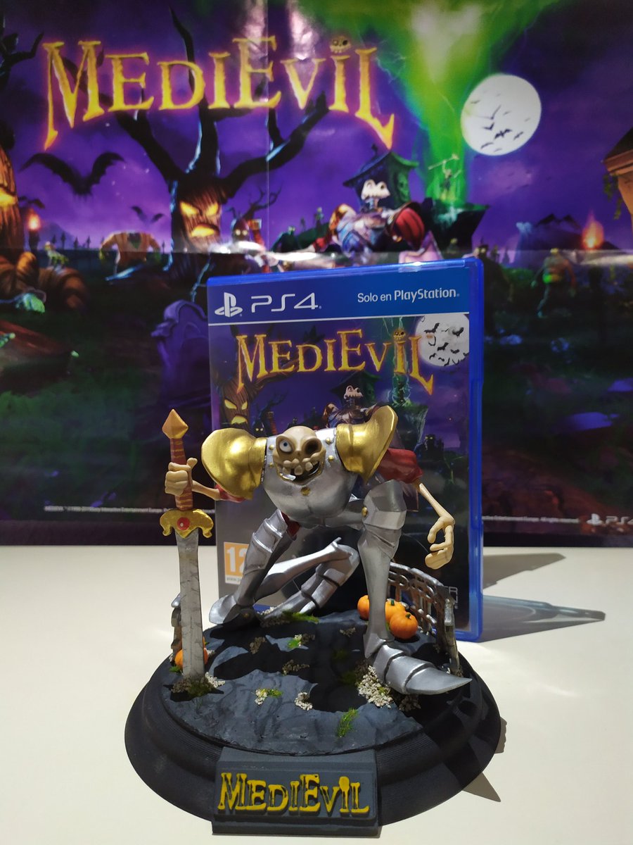 Peka_24's tweet photo. Y por fin, despertó! 💜
.
#Medievil #SirDaniel #DanielFortesque
#Ps4 #Gamer #ForThePlayers #OtherOcean #PlayStation https://t.co/bWffMTRvG5
