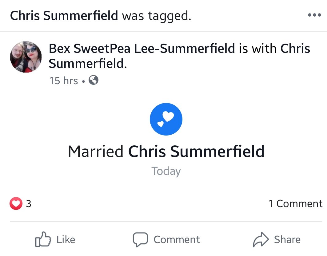 MarchOfTheDroid's tweet photo. Considering he proposed at MotD in Birmingham, it's only right we post this even after death! https://t.co/HmoN1EDCCv