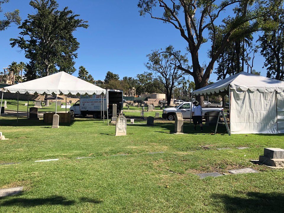 Getting ready for tomorrow’s #CemeteryTour at Sunnyside and Municipal Cemeteries In #LongBeach. Presale discount ends at 4 pm today at HSLB.org.