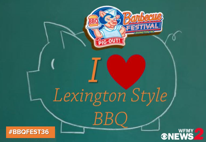WFMY's tweet photo. RT If you LOVE #Lexington STYLE BBQ! #BBQOn2 #BBQFest36 #LexingtonNC #QueUp @barbecuefest  https://t.co/Jyv36v6WU1 https://t.co/DDF1KjUZs7